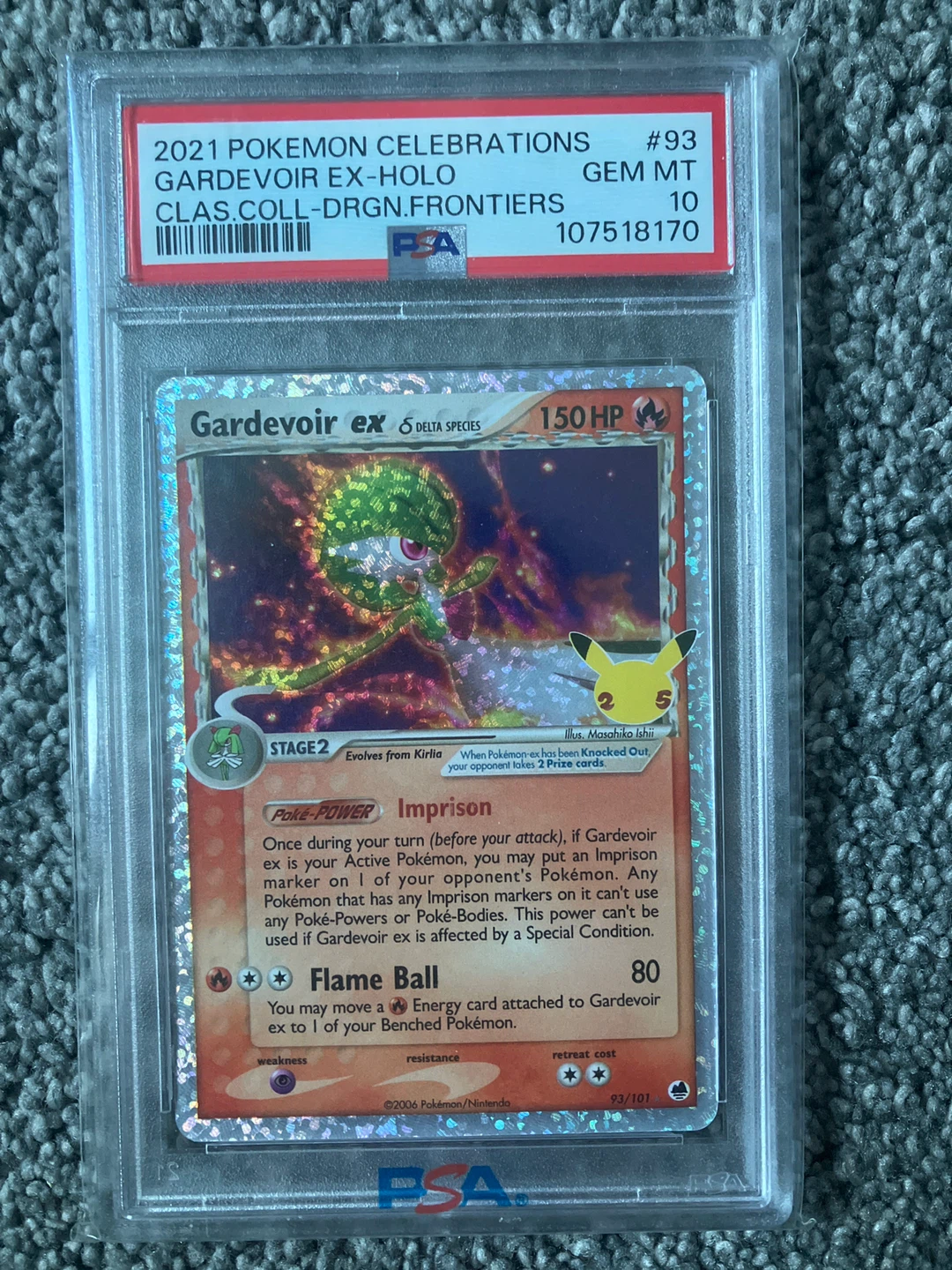 Pokemon PSA 10.  Eevee &  gardevoir cards - photo 3
