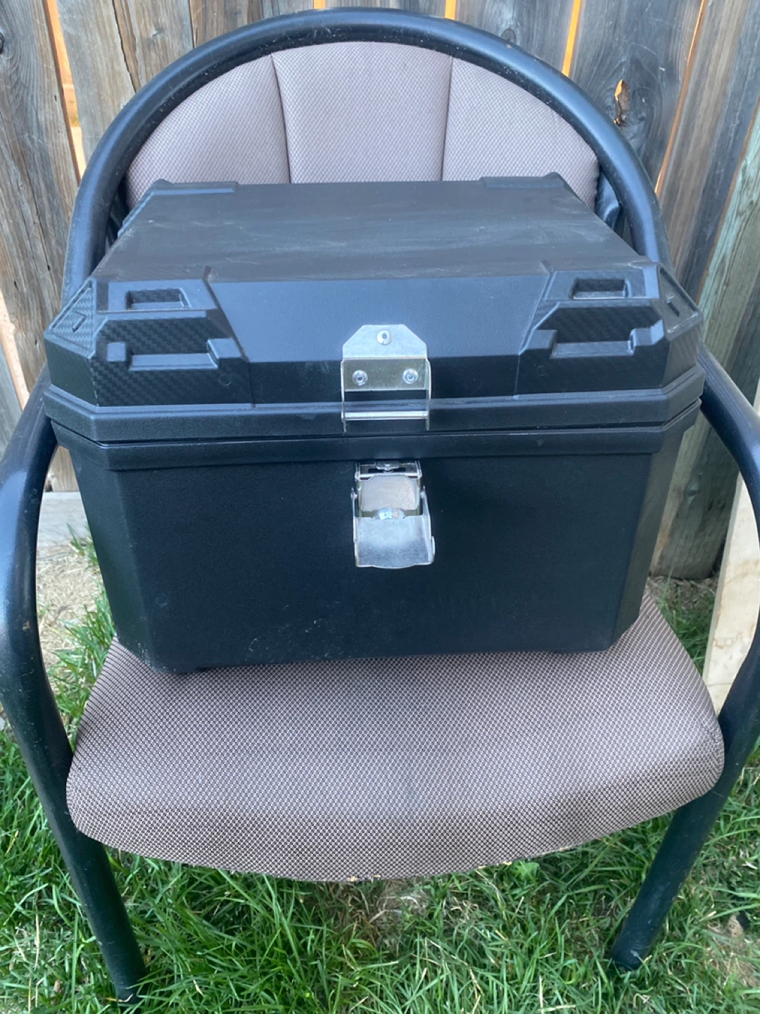 Motorcycle Tail Box Storage Trunk - photo 2