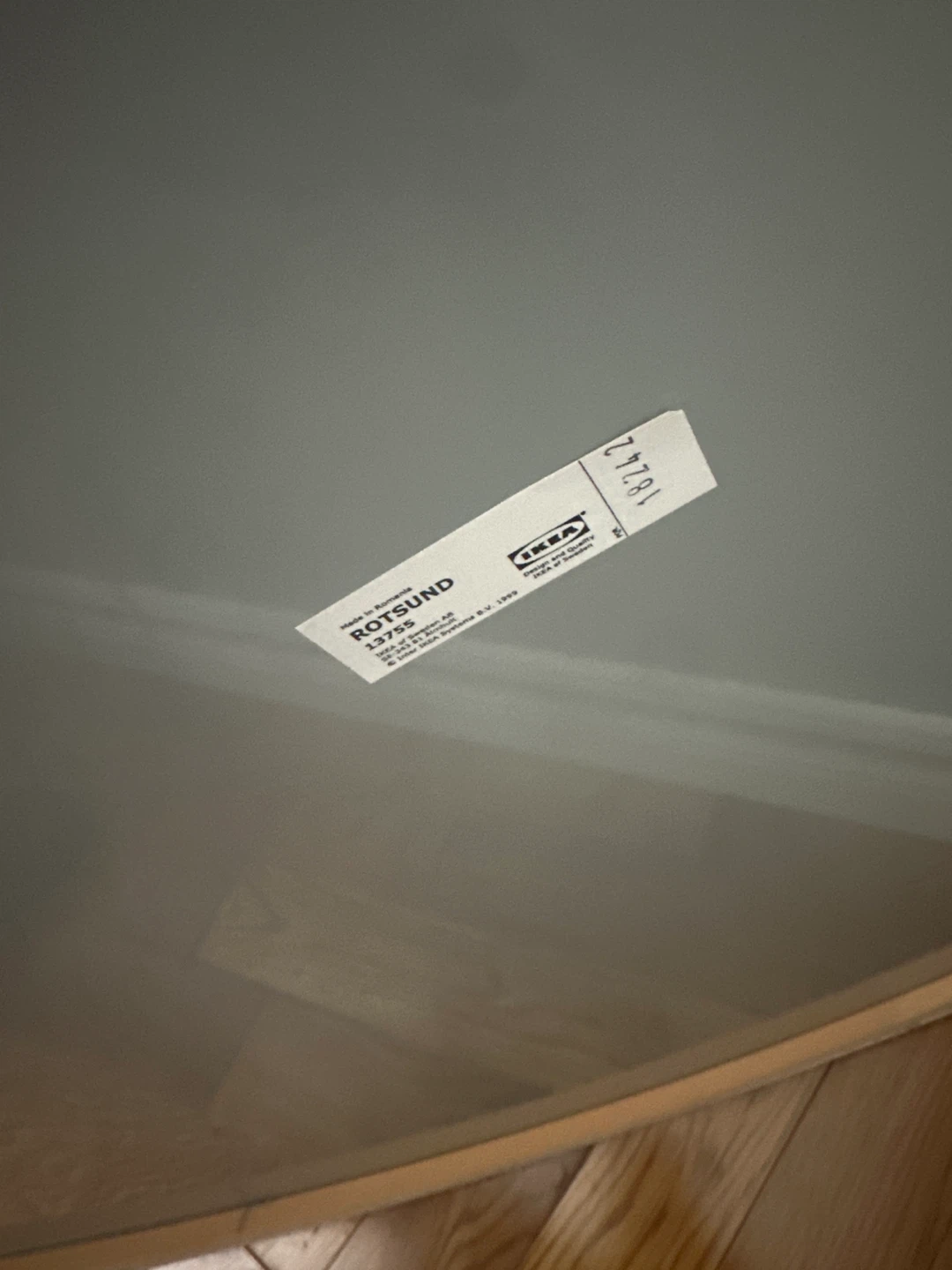 IKEA ROTSÜND Mirror, White, 80 cm - photo 3