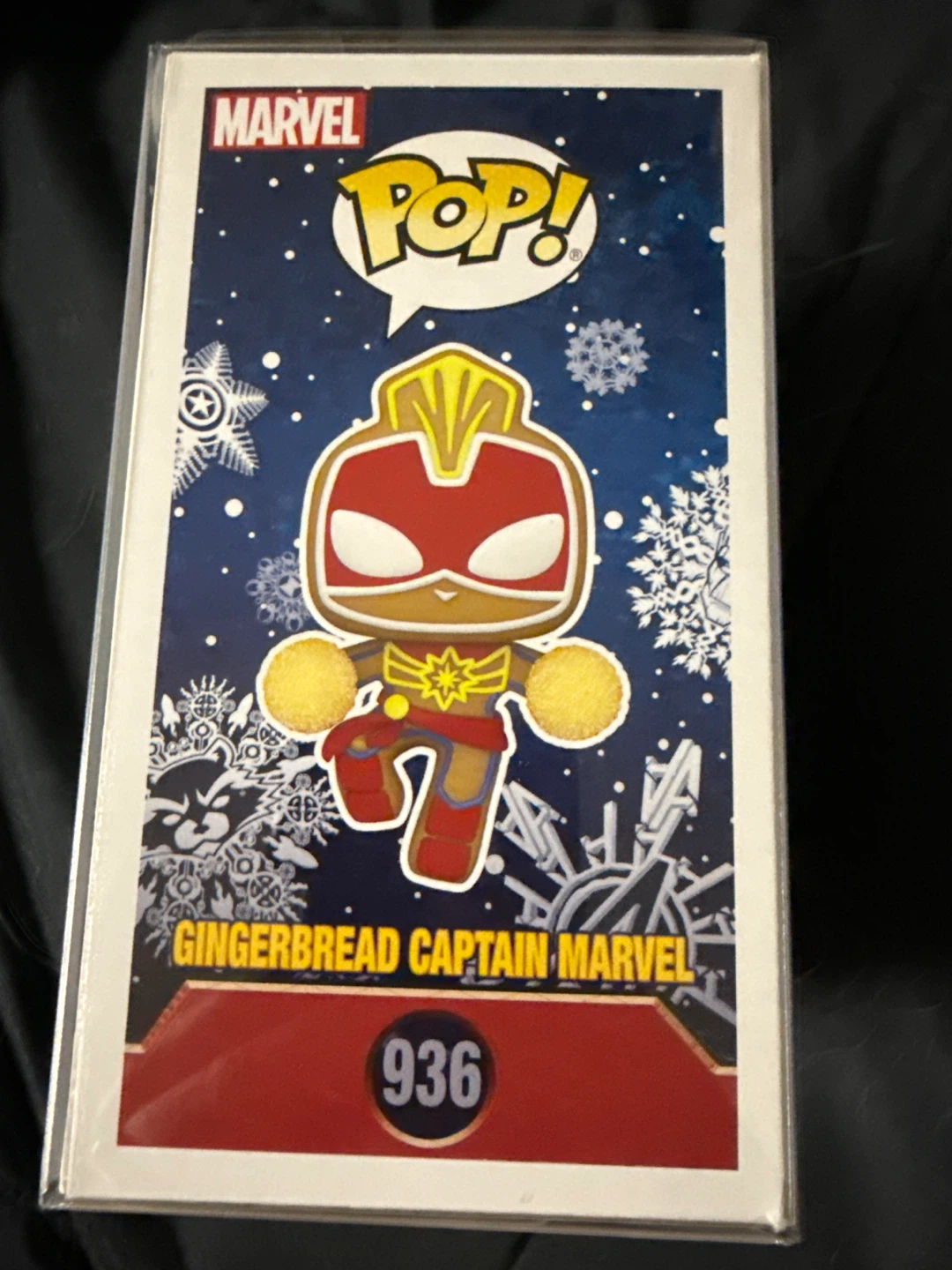 Funko Pop! Marvel Gingerbread Captain Marvel #936 - photo 3