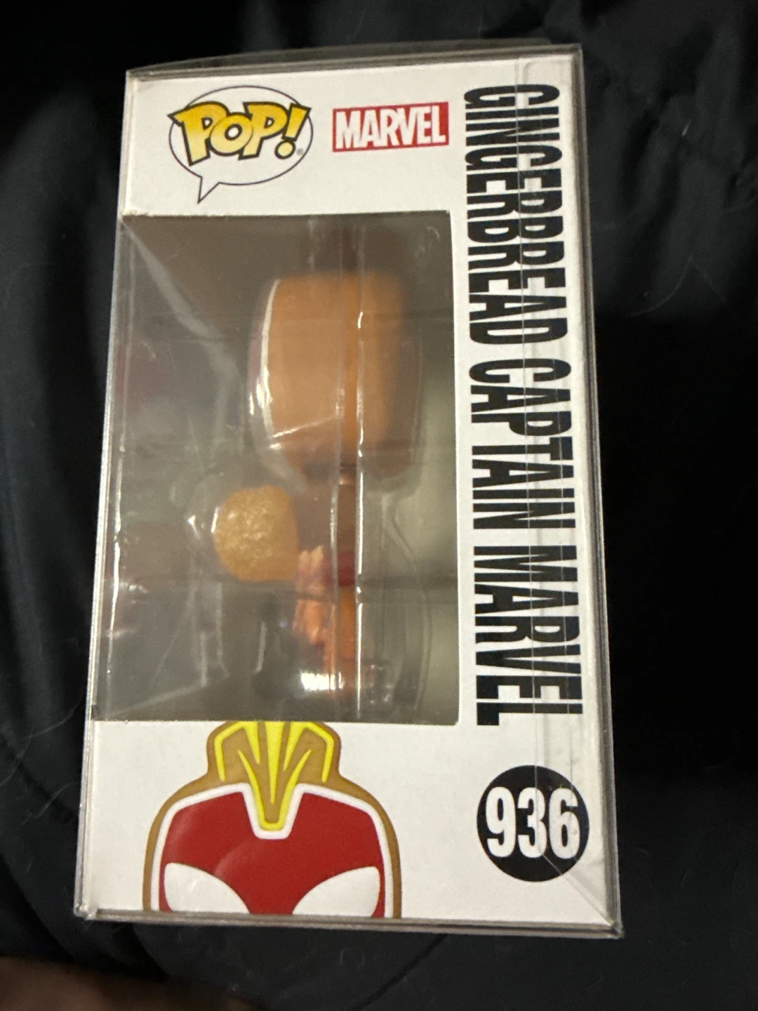 Funko Pop! Marvel Gingerbread Captain Marvel #936 - photo 2