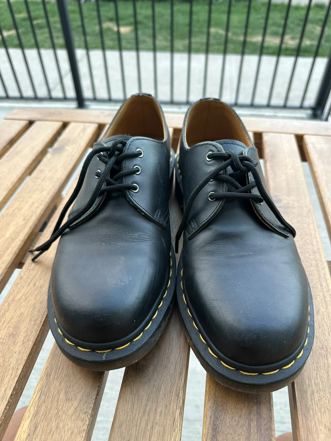 Dr. Martens 1461 Black Leather Oxford Shoes US Men's 10
