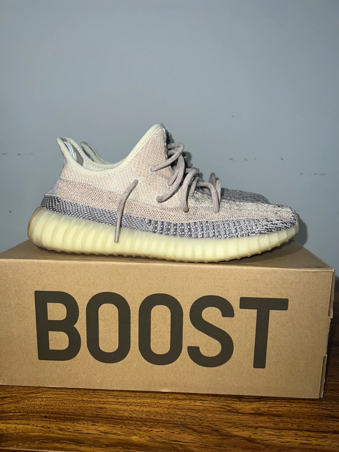 Adidas Yeezy Boost 350 V2 "Ash Pearl" Size 10 - photo 2