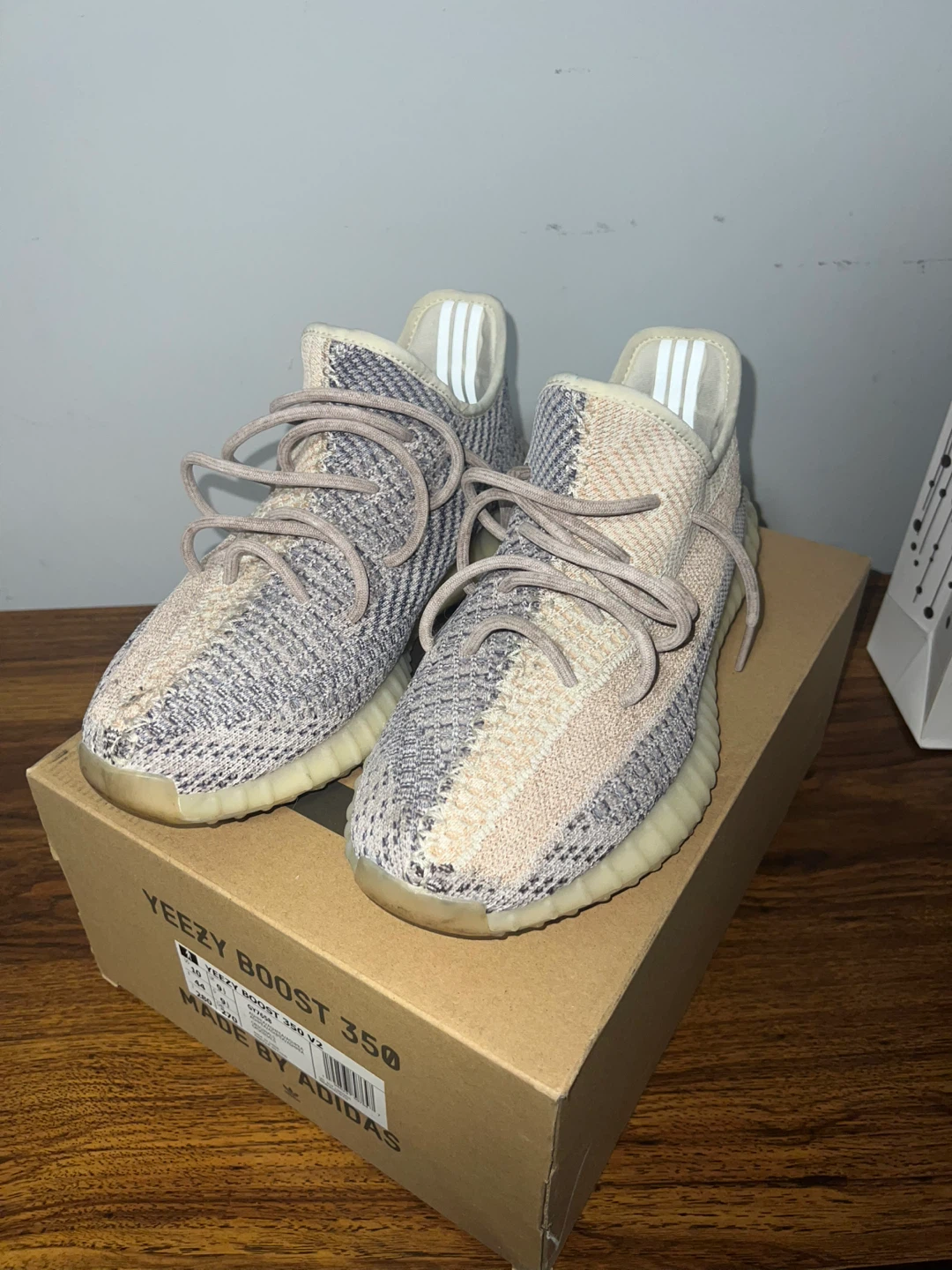 Adidas Yeezy Boost 350 V2 "Ash Pearl" Size 10 - photo 3