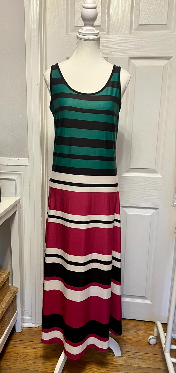 Bianca Nygard Striped Maxi Dress