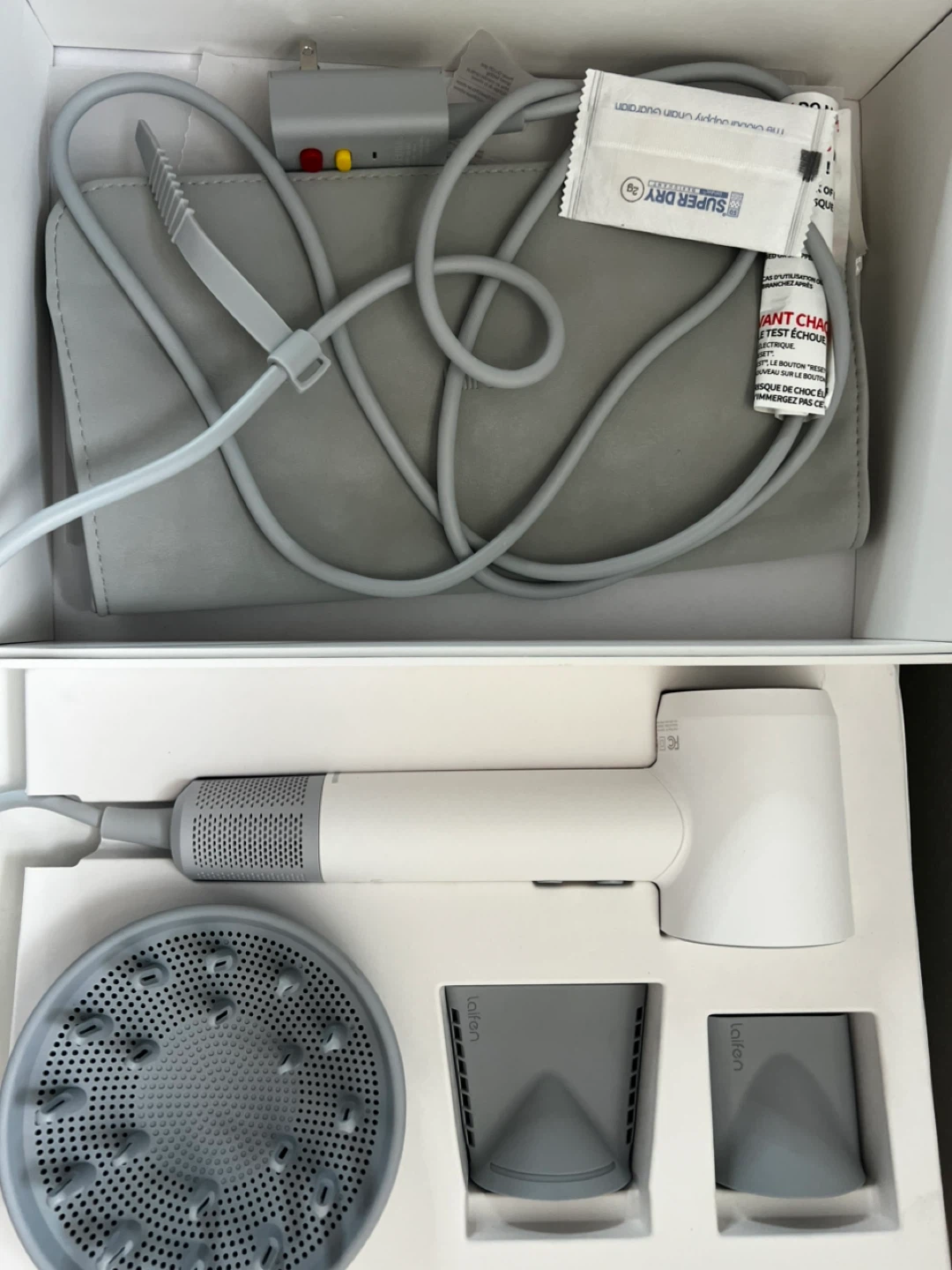Laifen Hair Dryer, High-Speed, Quiet, Full Set - photo 2