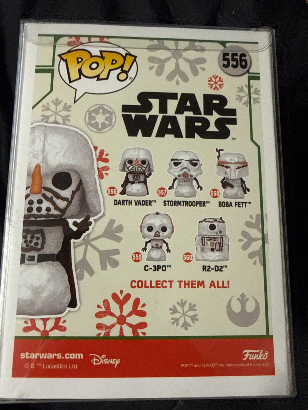 Funko Pop! Star Wars Darth Vader Bobble-Head #556 - photo 3