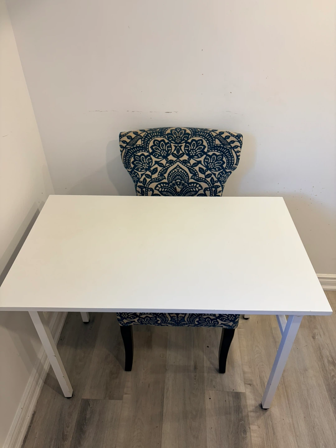 Modern Study Desk + Designer Chair Set – Excellent Condition