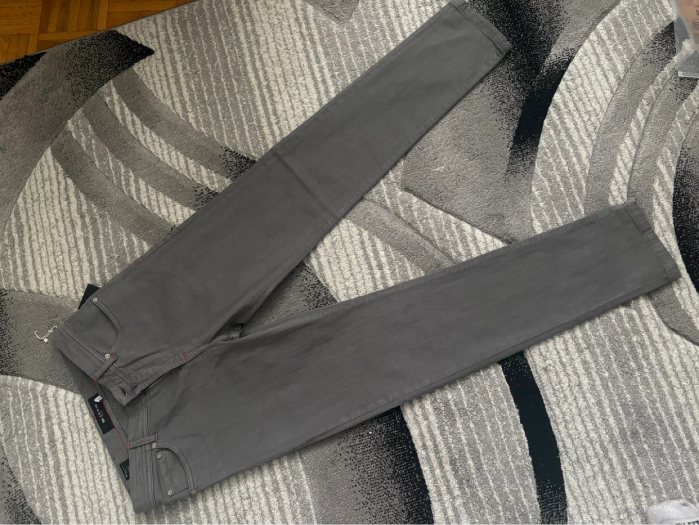 KITON Napoli Gray Slim Stretch Jeans 32— Made in Italy 🇮🇹