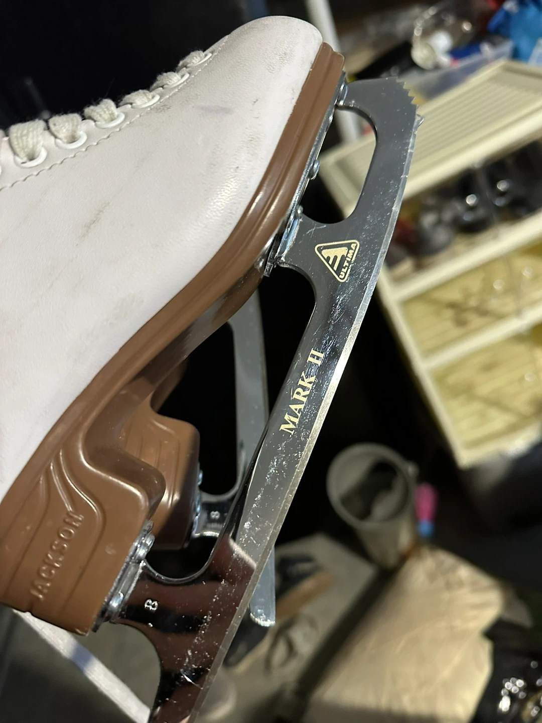 Jackson excel Figure Skates with Ultima Mark II Blades - photo 3