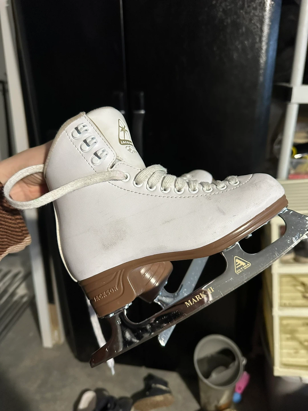 Jackson excel Figure Skates with Ultima Mark II Blades