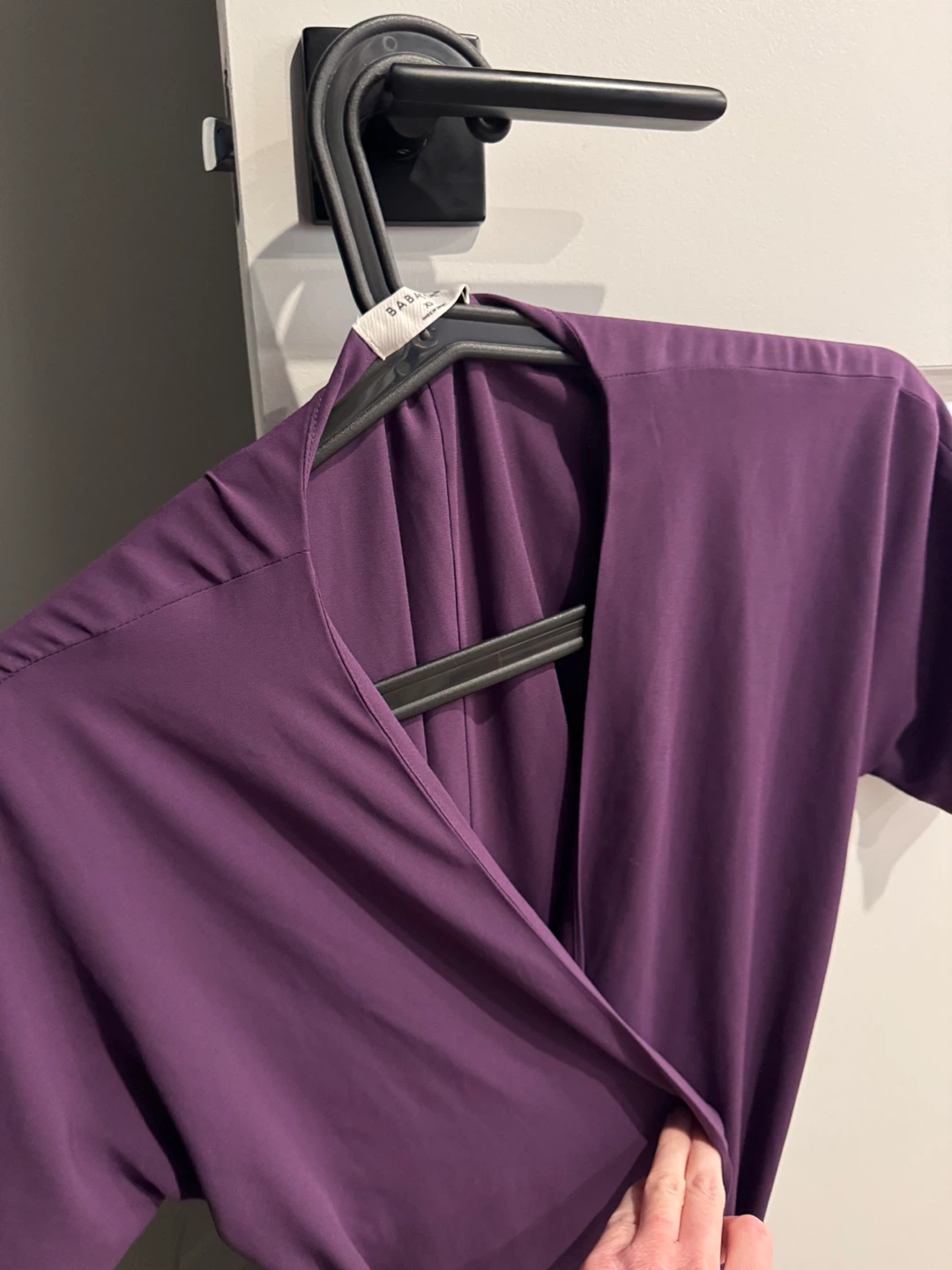 Aritzia purple wrap dress, size small - photo 3