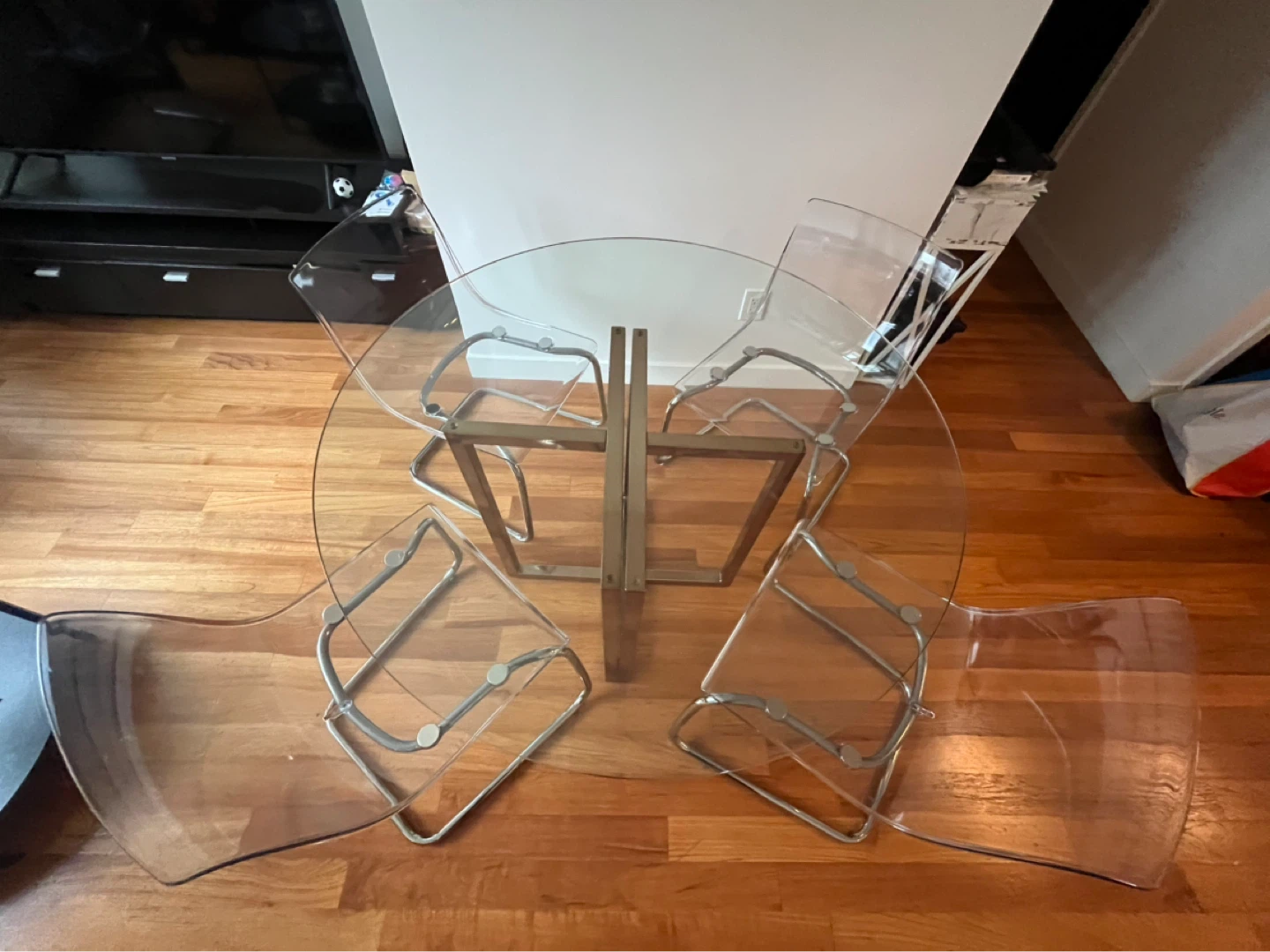 Glass Top Dining Table - photo 2