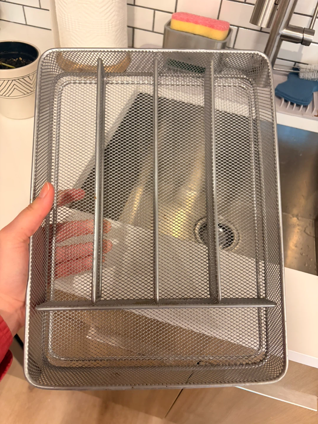 Free silverware tray