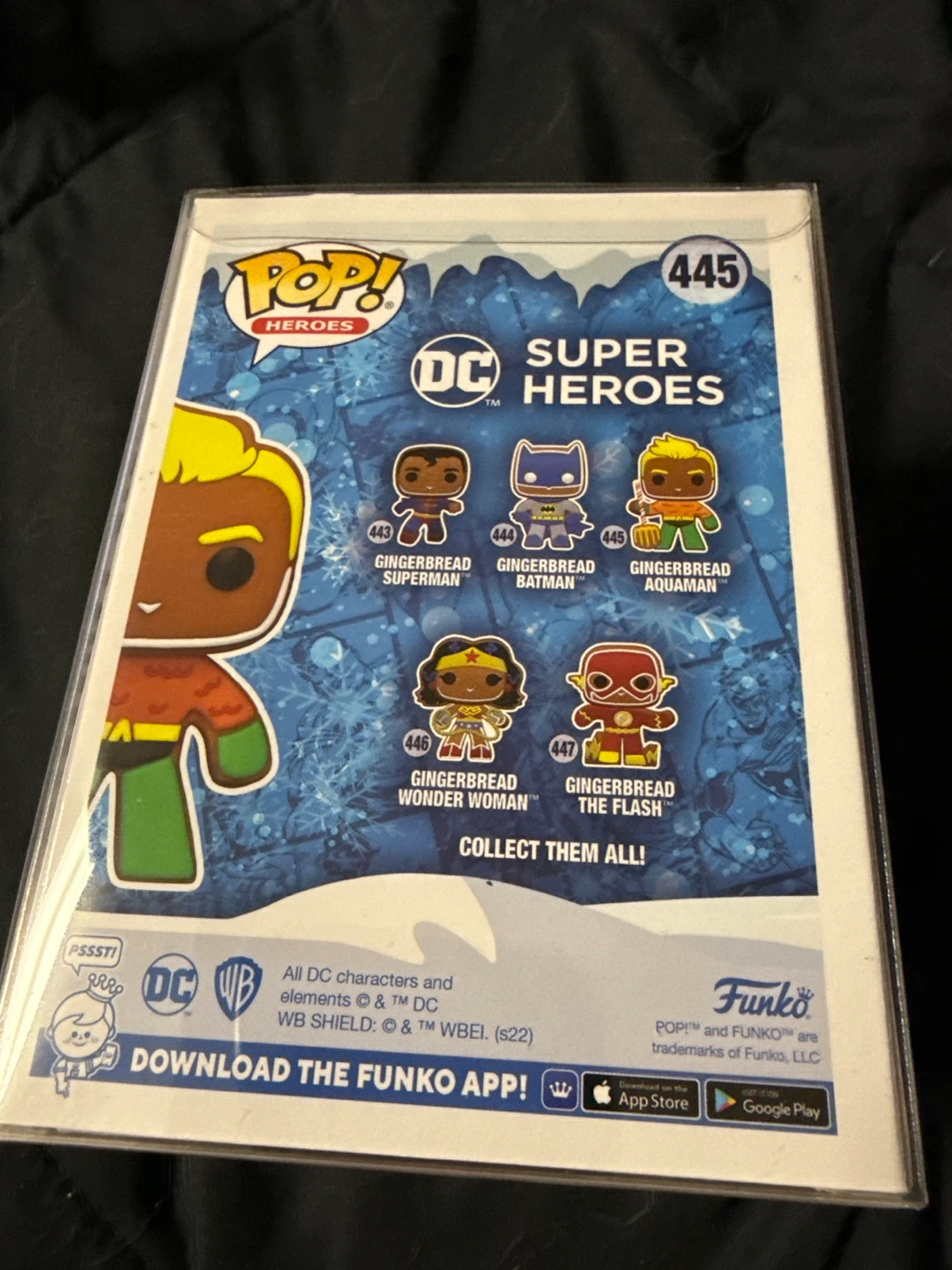Funko Pop! DC Heroes Gingerbread Aquaman #445 - photo 3
