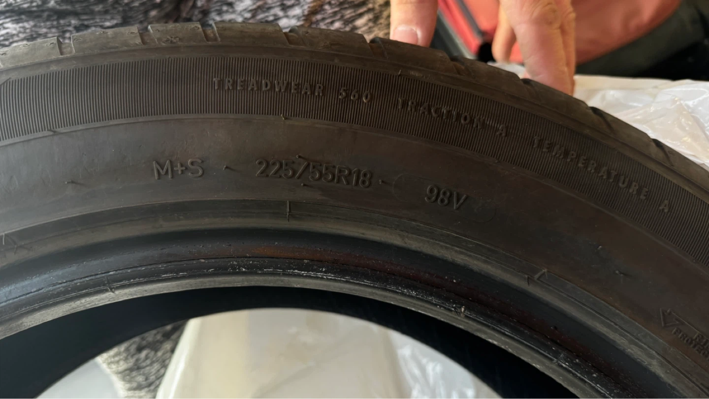 Goodyear 225/55R18 98V M+S Tire - photo 2