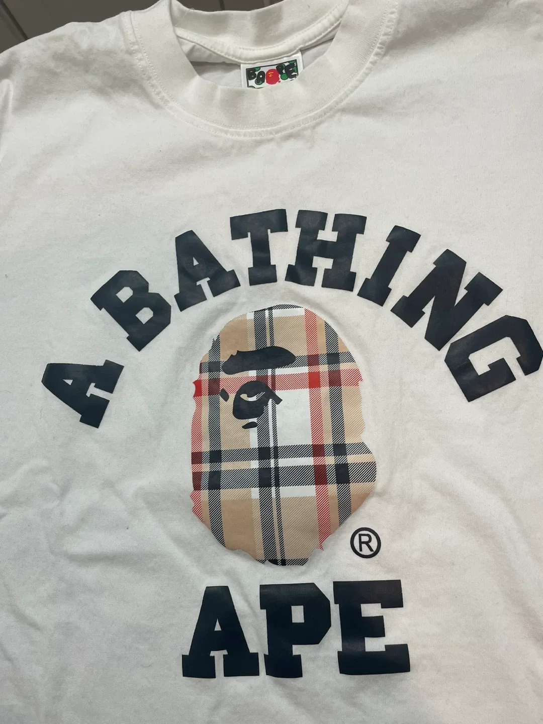 Bape x Burberry t-shirt - photo 2