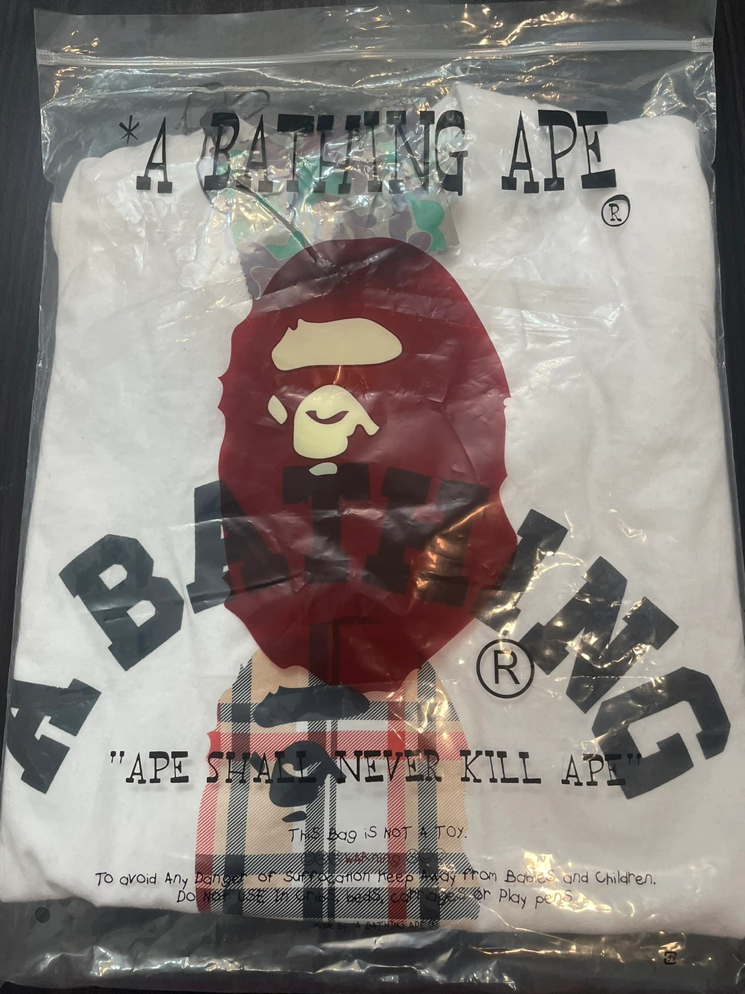 Bape x Burberry t-shirt