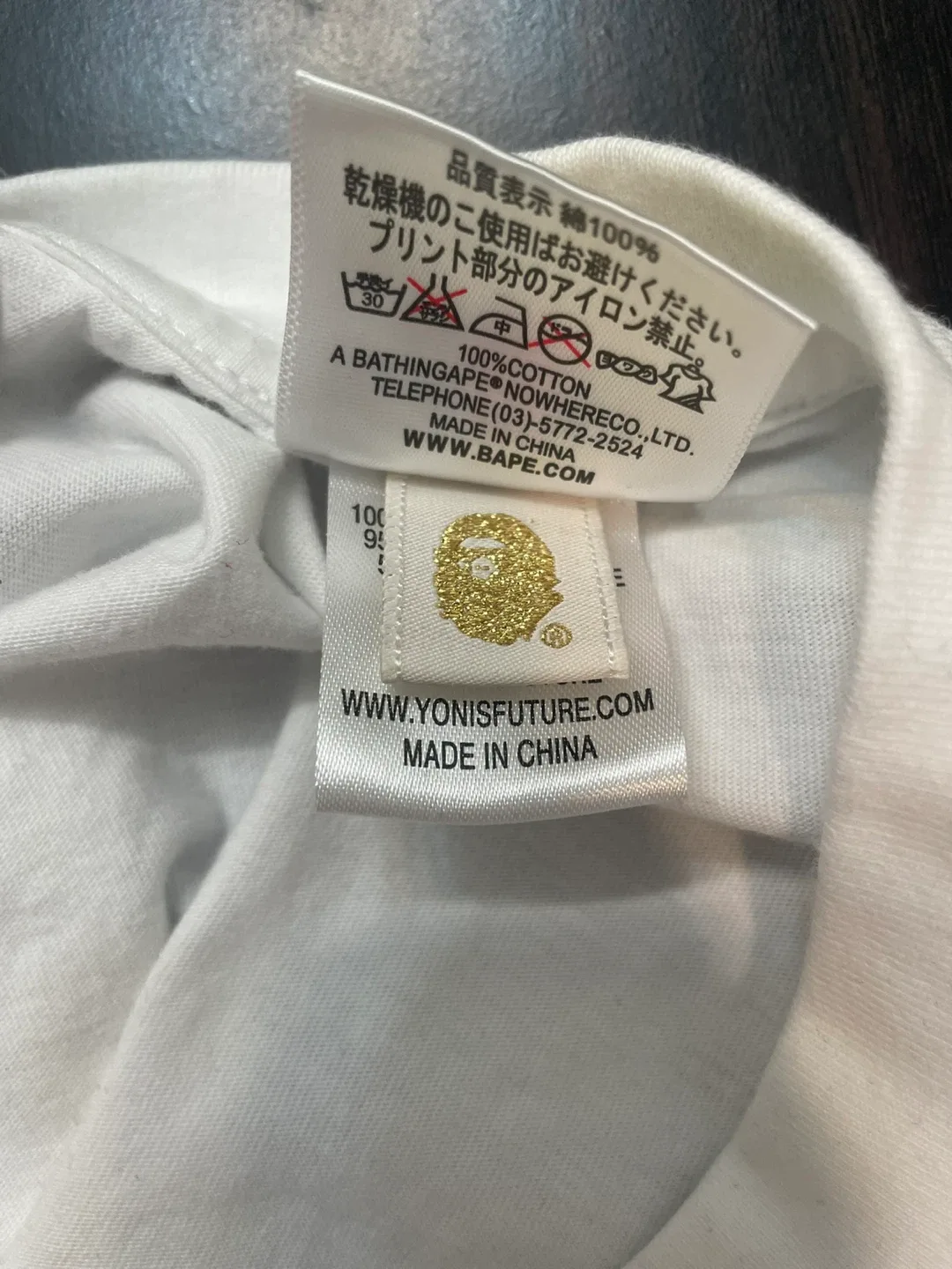 Bape x Burberry t-shirt - photo 5