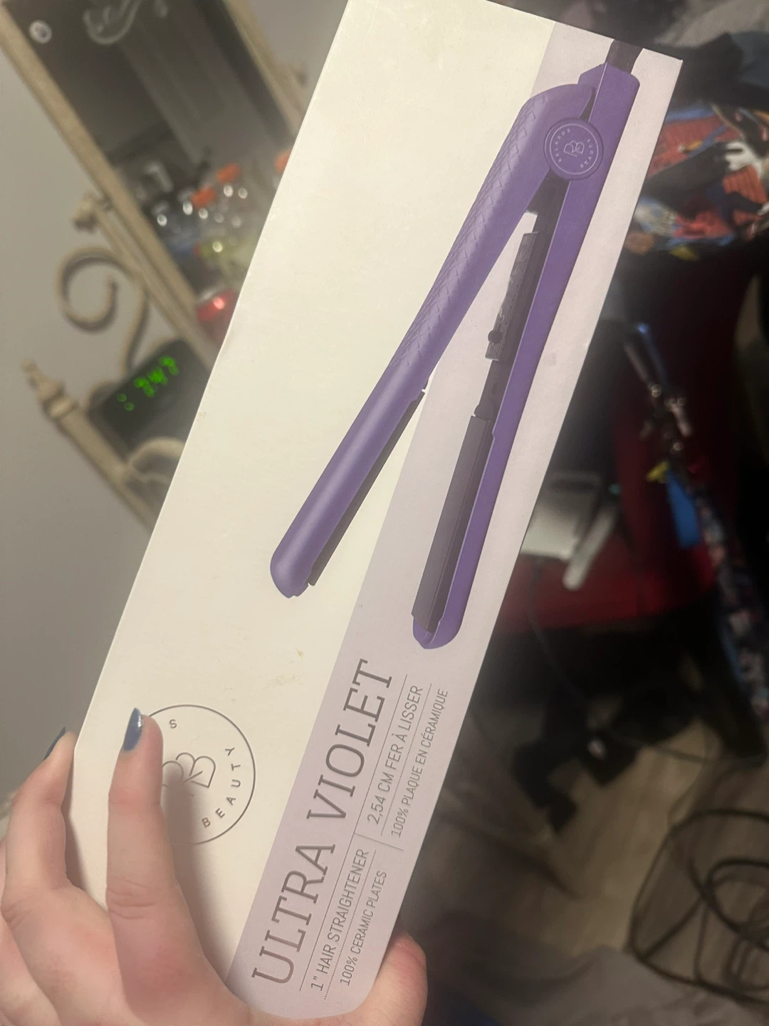 Beauty 1" Ultra Violet Hair Straightener