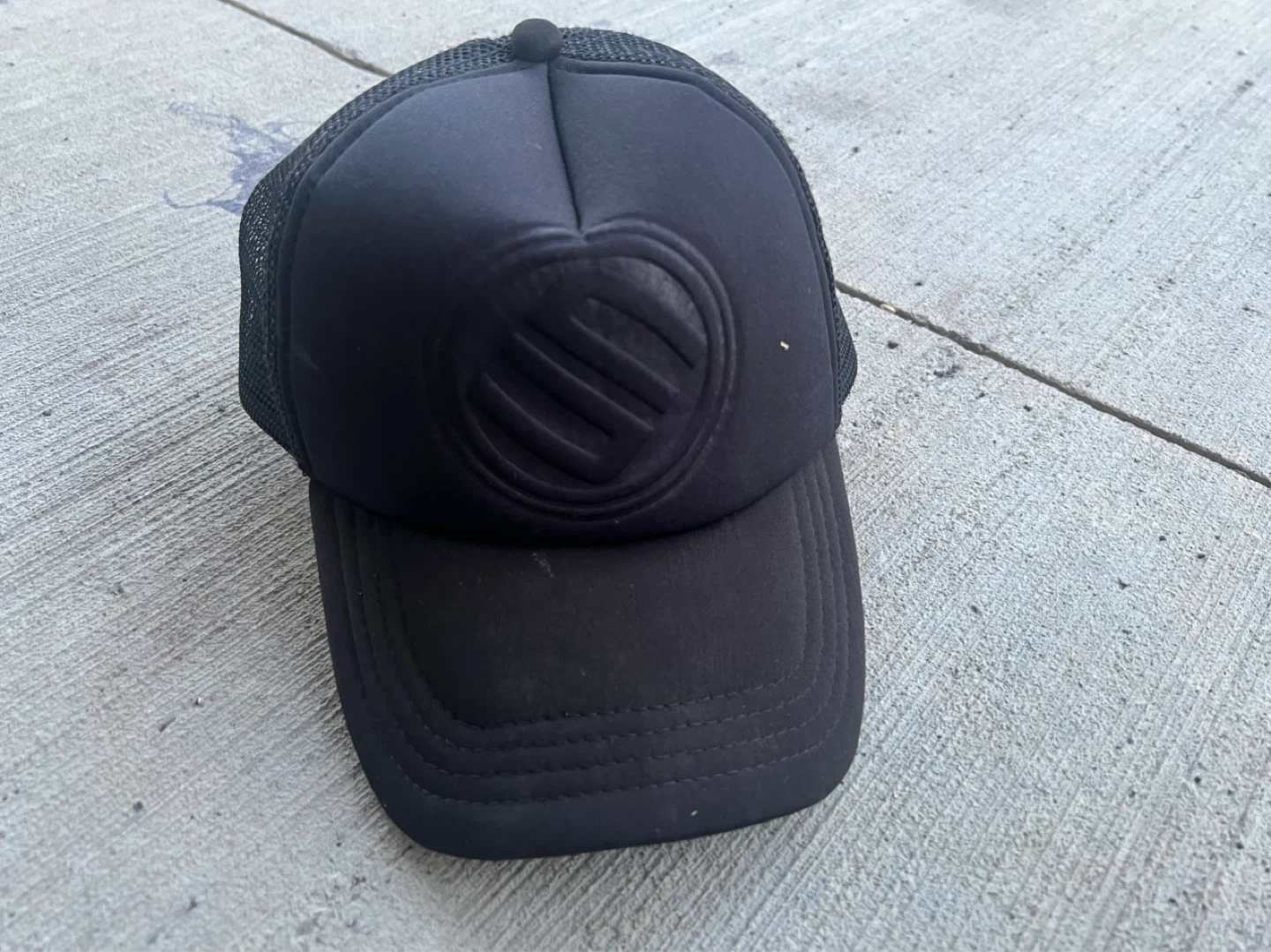 Black Trucker Hat