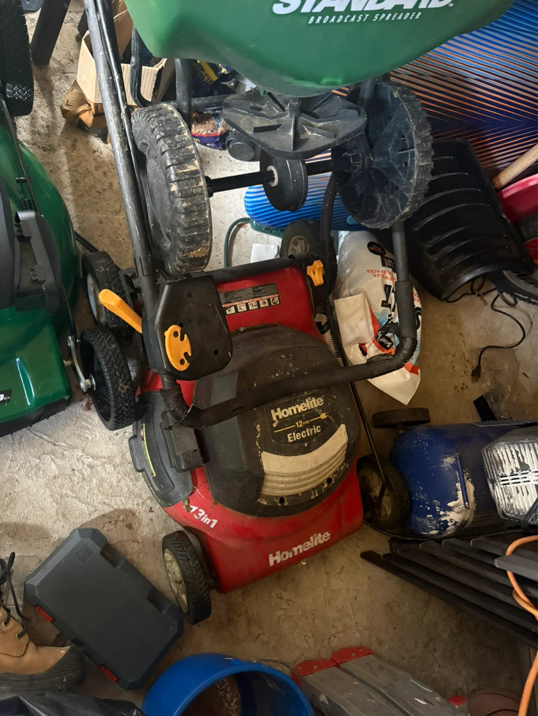 Homelite 12 Amp Electric 3-in-1 Mower