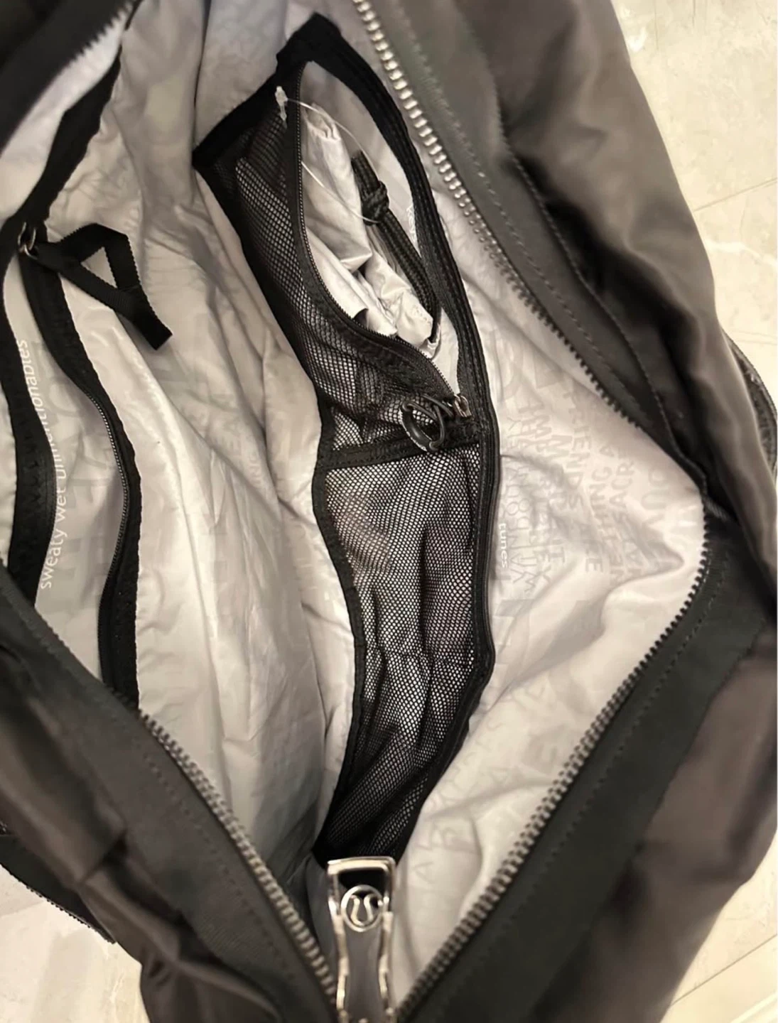 Lululemon Black Diaper Bag - photo 2