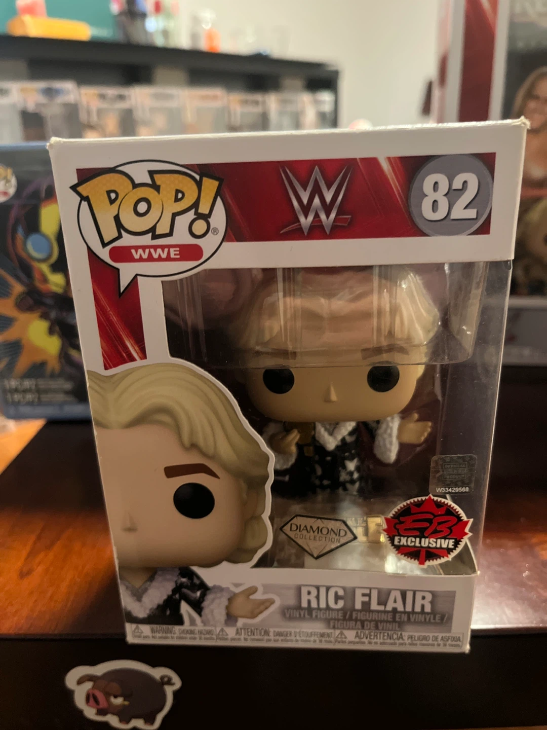 Funko Pop! WWE Ric Flair #82 Diamond Collection Exclusive