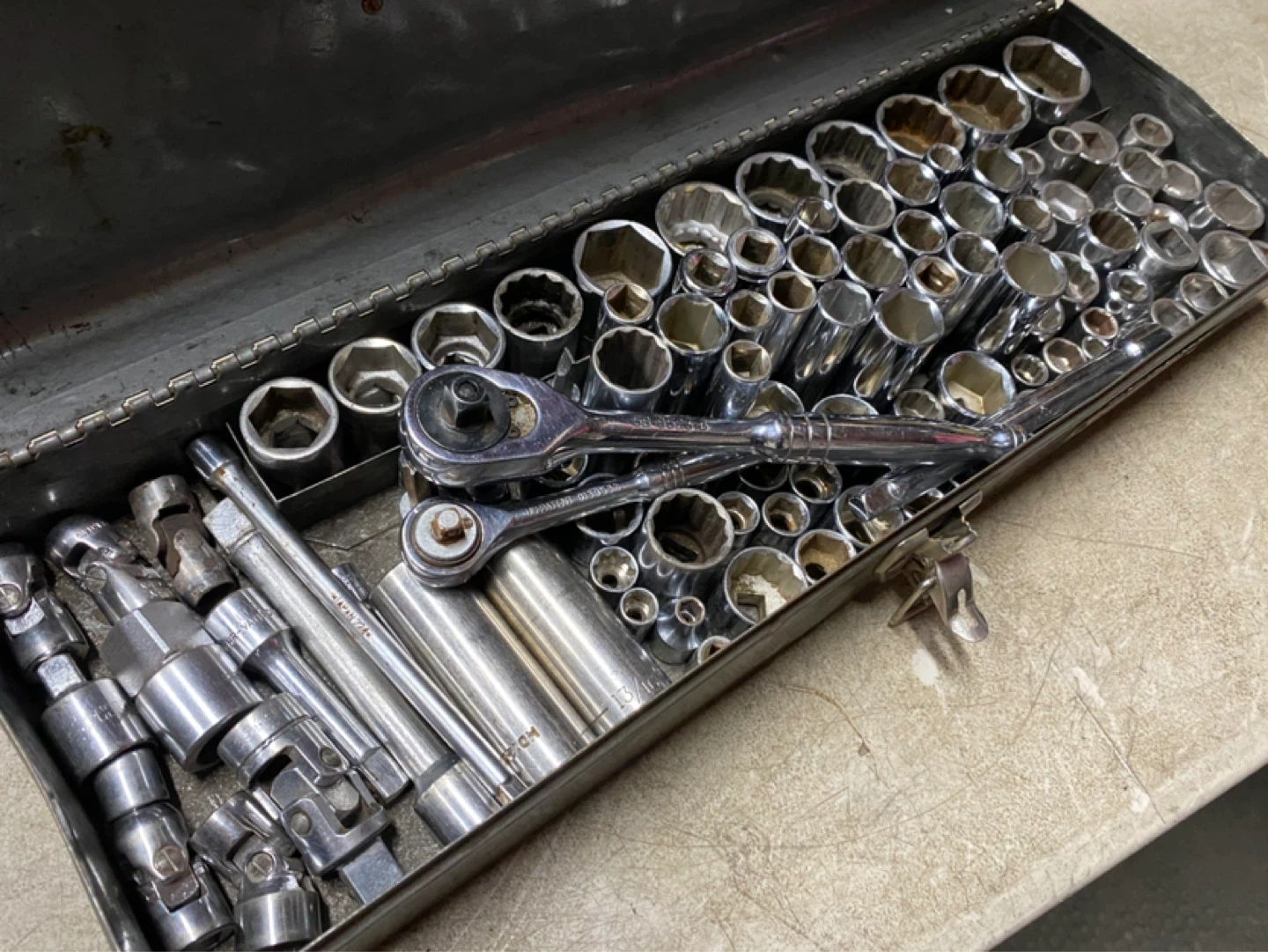 Large socket set