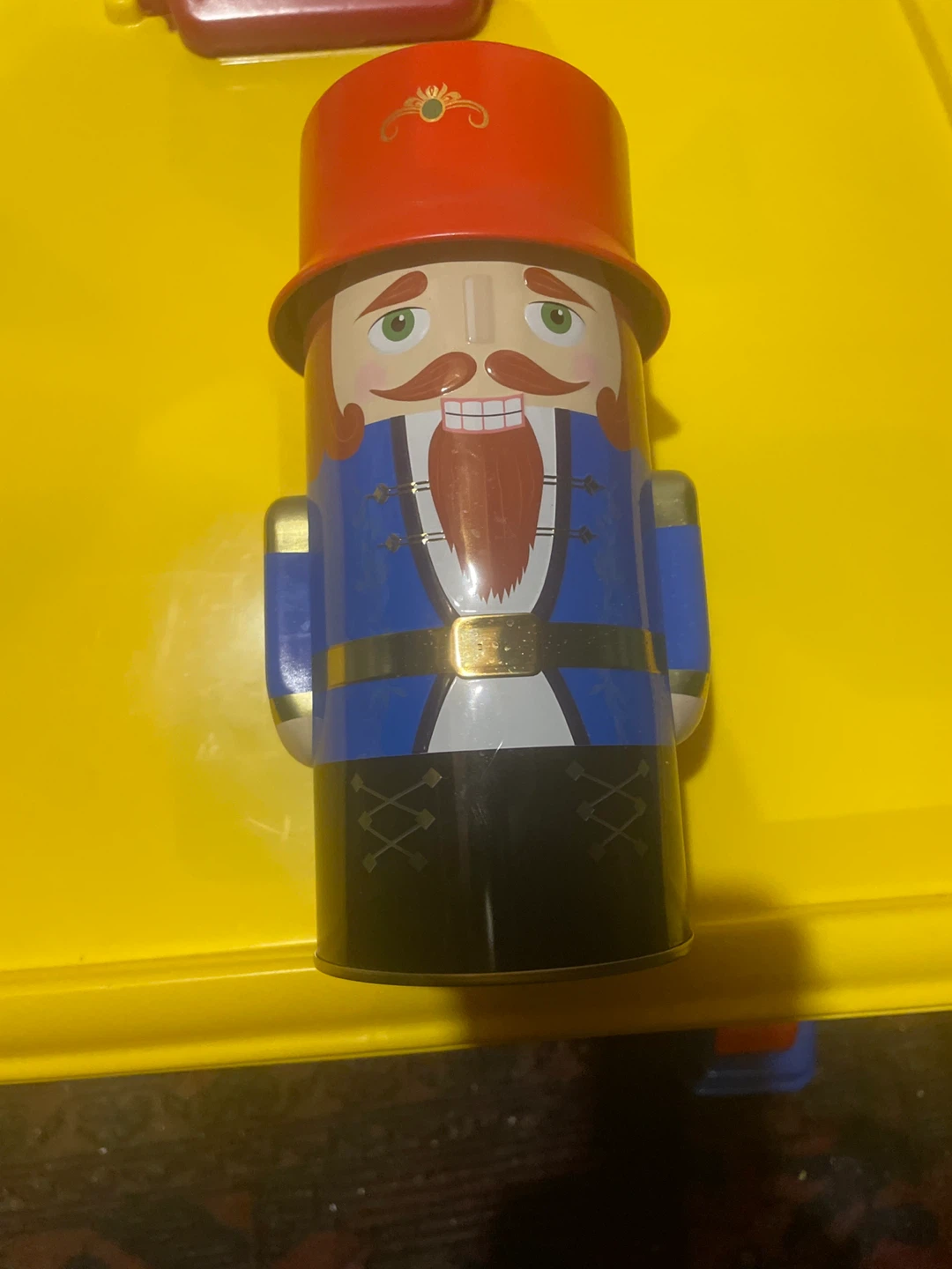 Decorative Nutcracker Tin