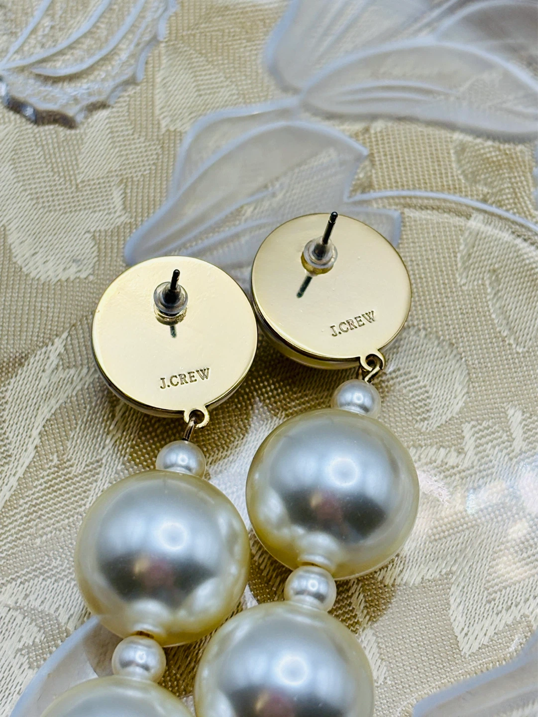 J. Crew Faux Pearl Drop Earrings - photo 2