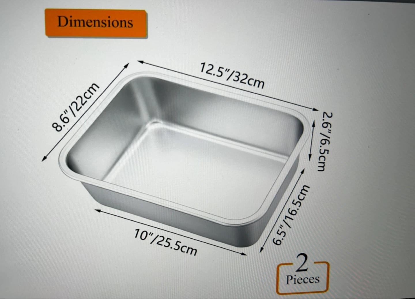 2 Piece Roasting Pan Set - photo 4