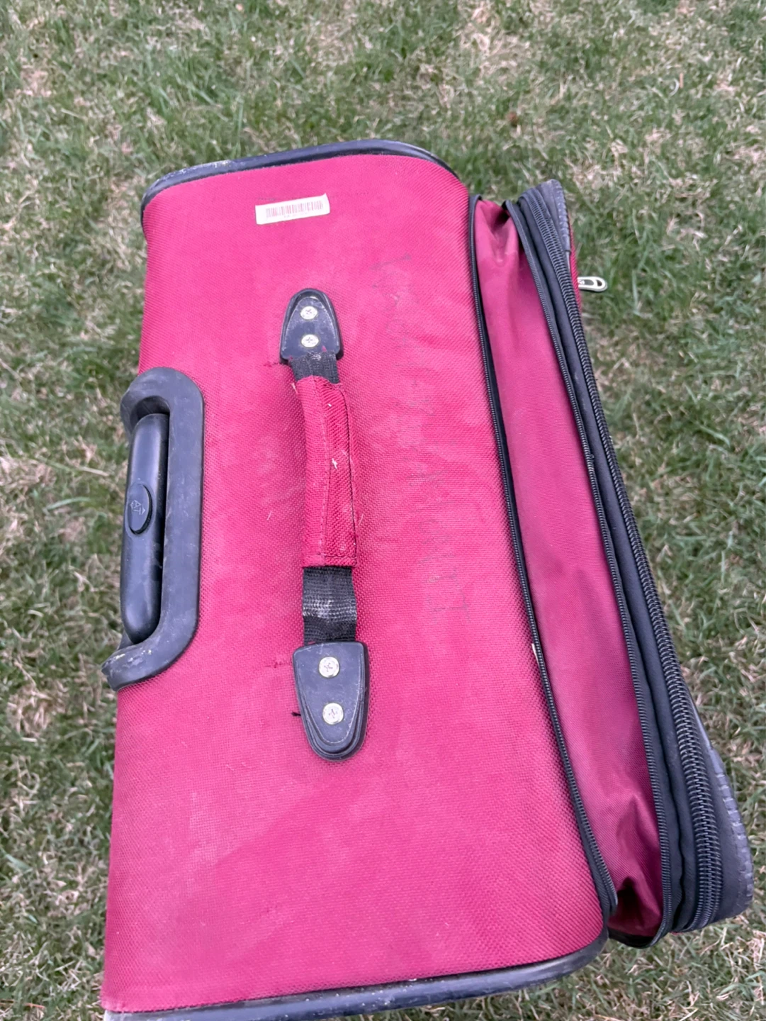 American Tourister Burgundy Rolling Suitcase - photo 3