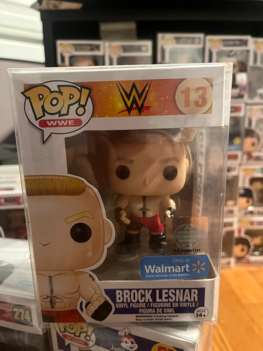Funko Pop! WWE Brock Lesnar #13 Vinyl Figure