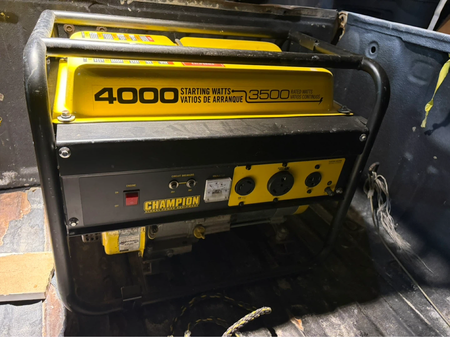 Champion 4000 Starting Watts Generator - photo 5