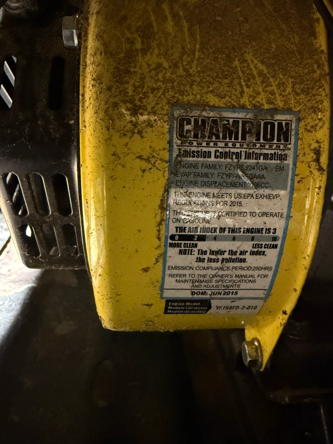 Champion 4000 Starting Watts Generator - photo 4