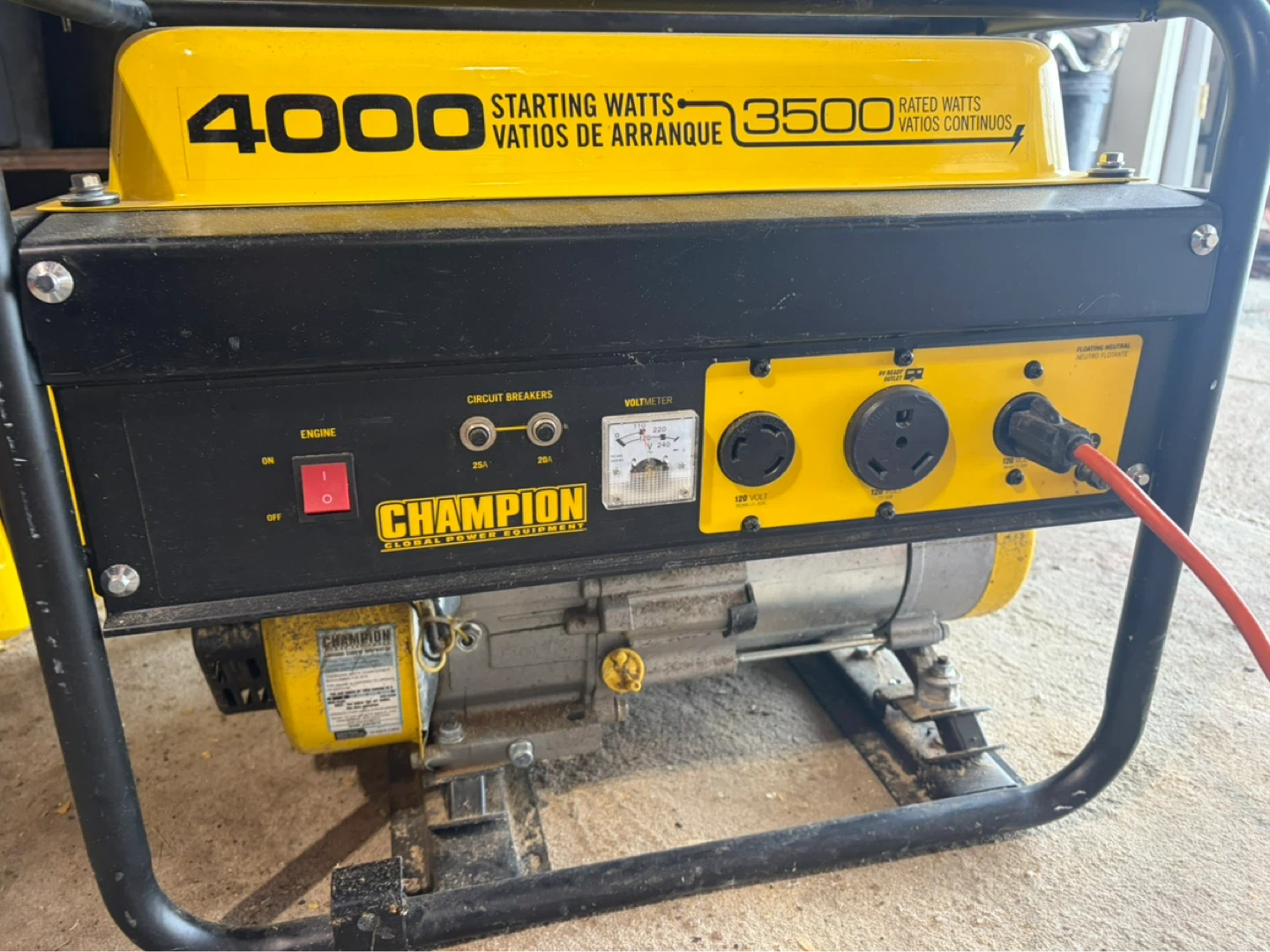 Champion 4000 Starting Watts Generator - photo 3
