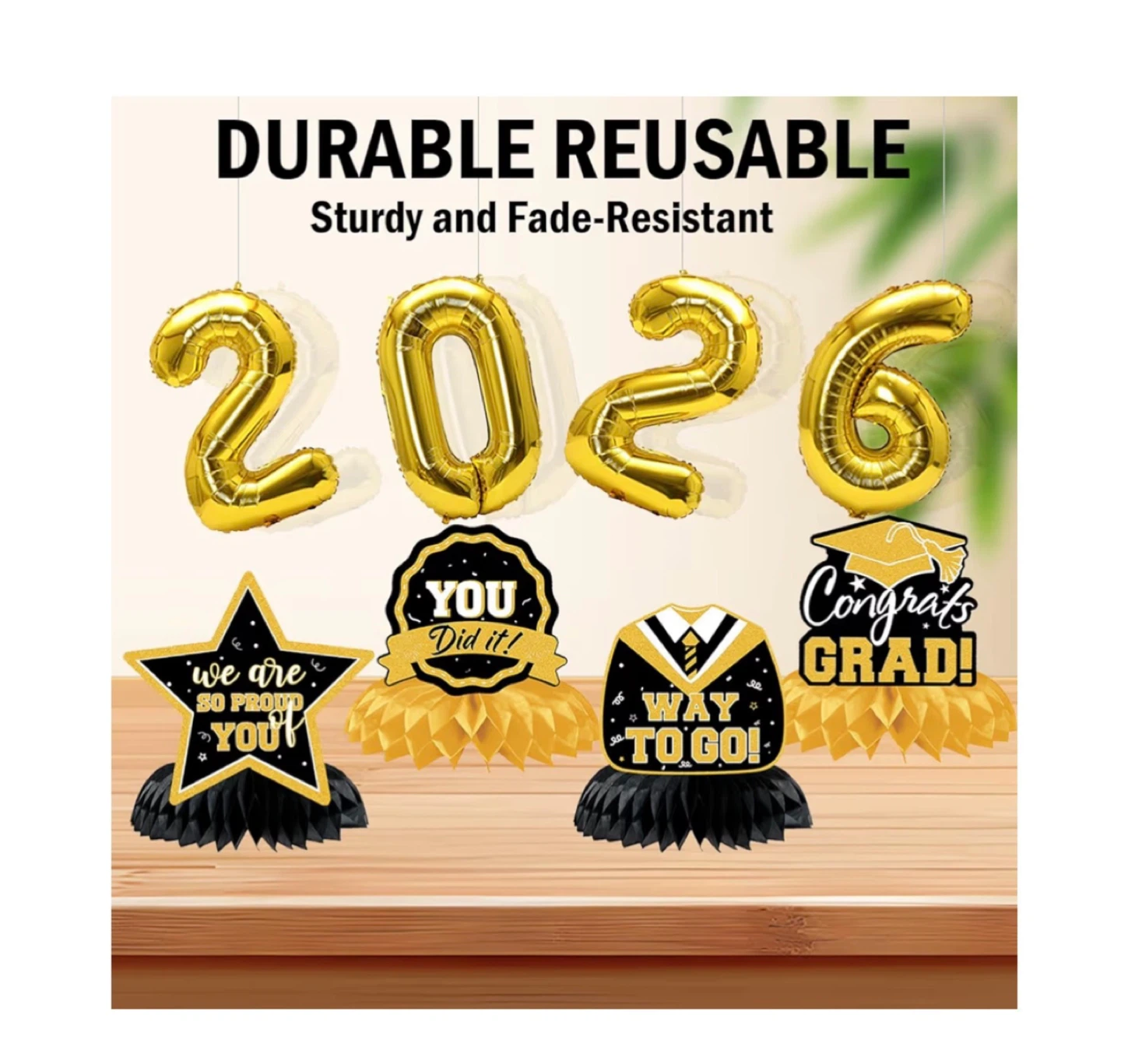 Brand new Graduation Decorations 2026 Themed Set - photo 5