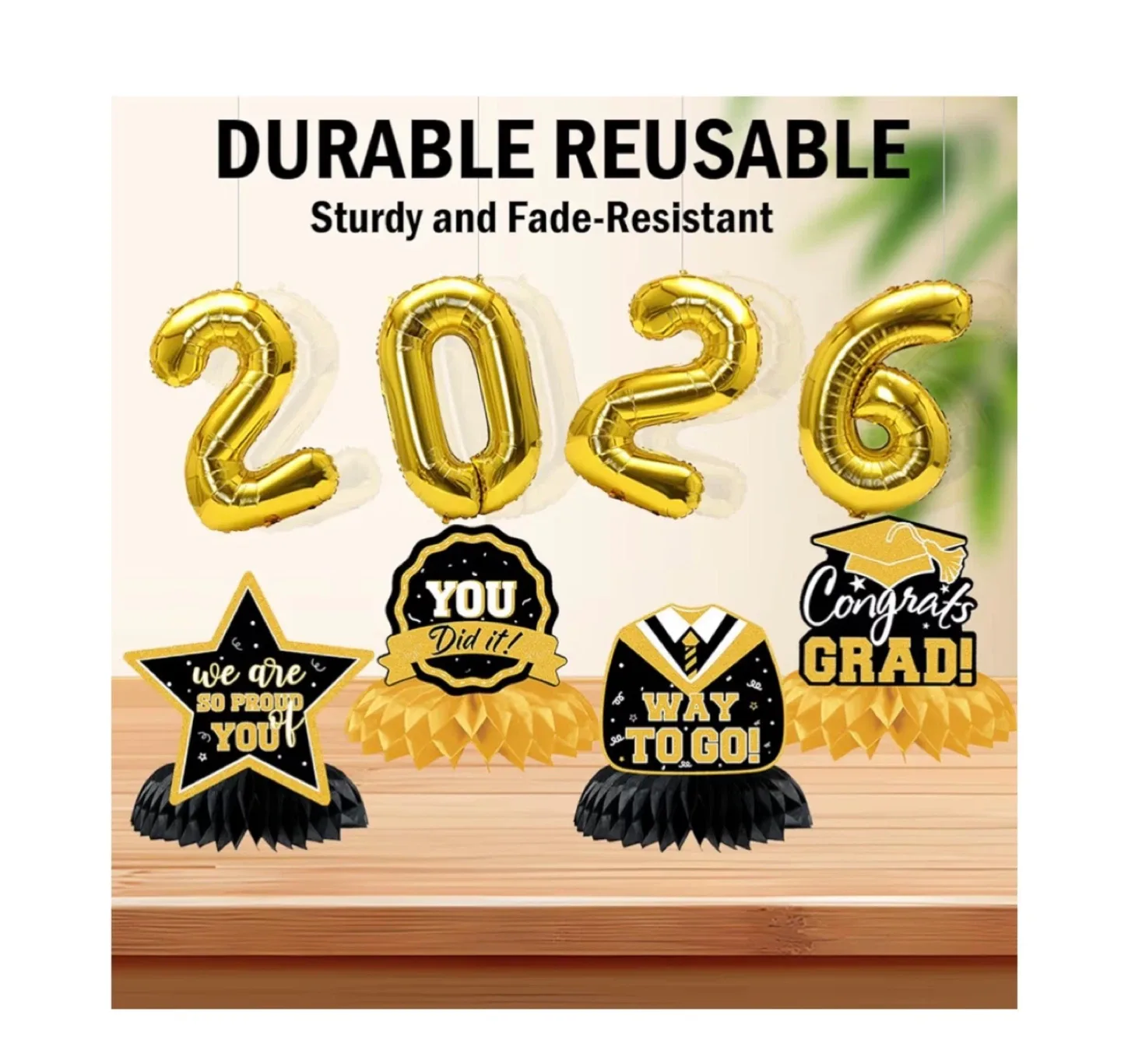 Brand new Graduation Decorations 2026 Themed Set - photo 5