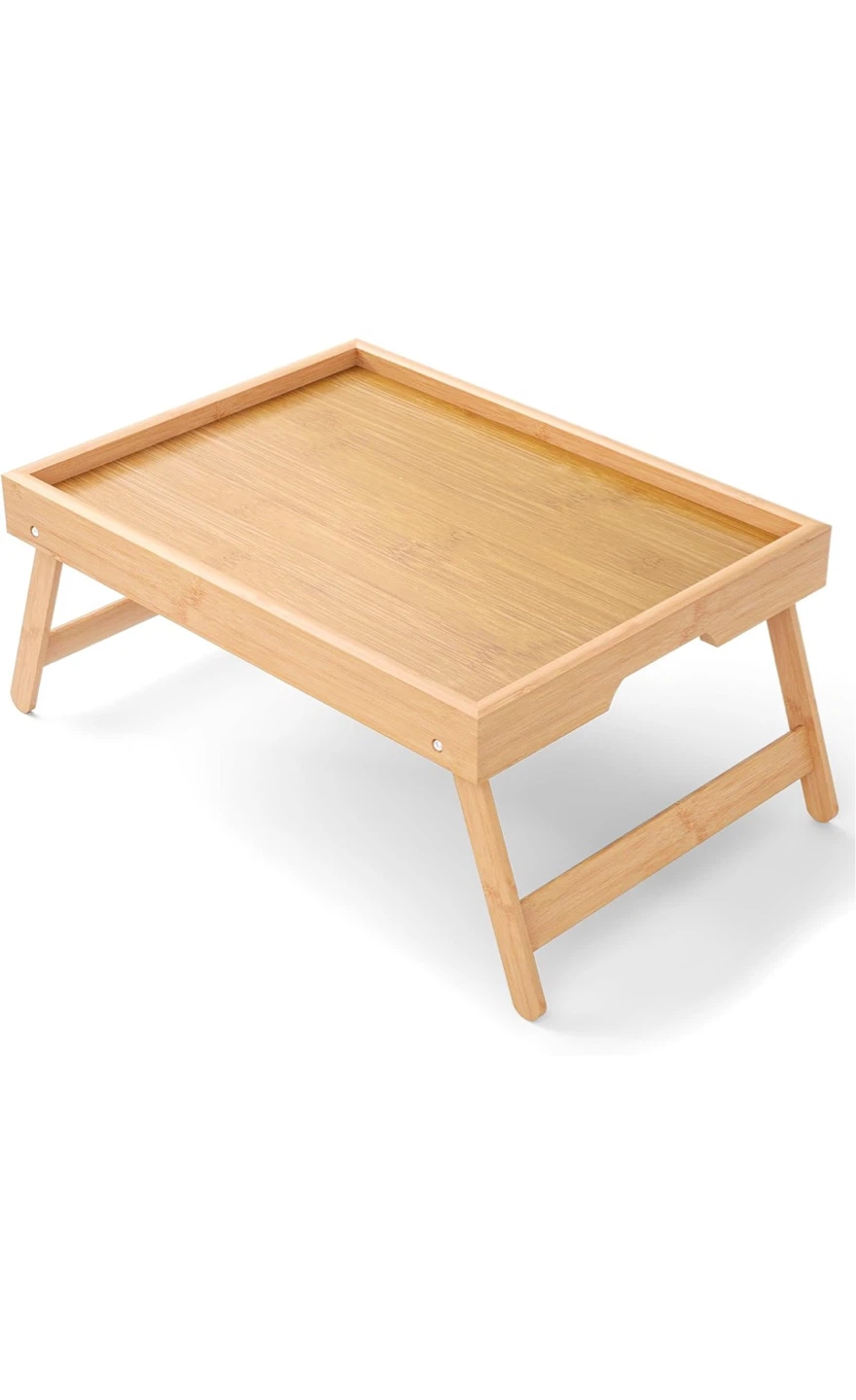 Bamboo Folding Lap Tray Table