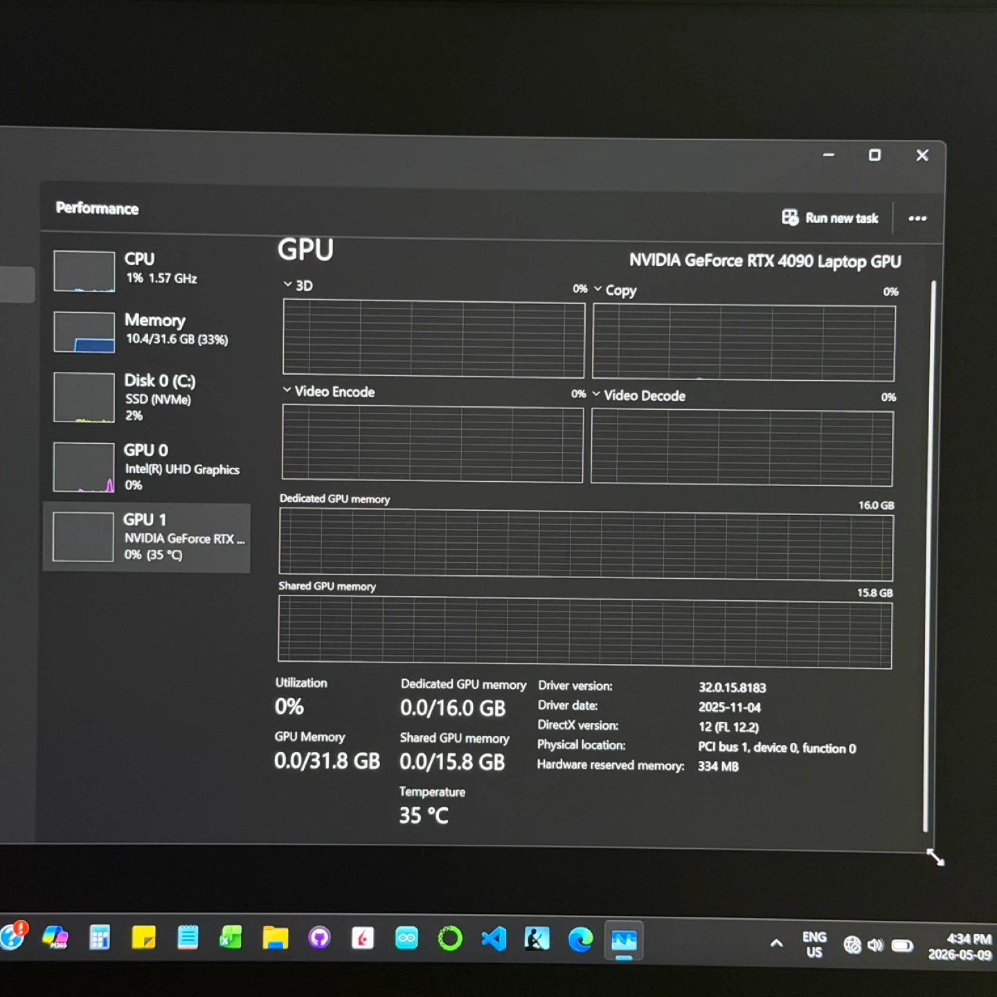 HP Omen 17 Laptop i9-13Gen 32GB RAM 2TB SSD RTX 4090 16GB - photo 4