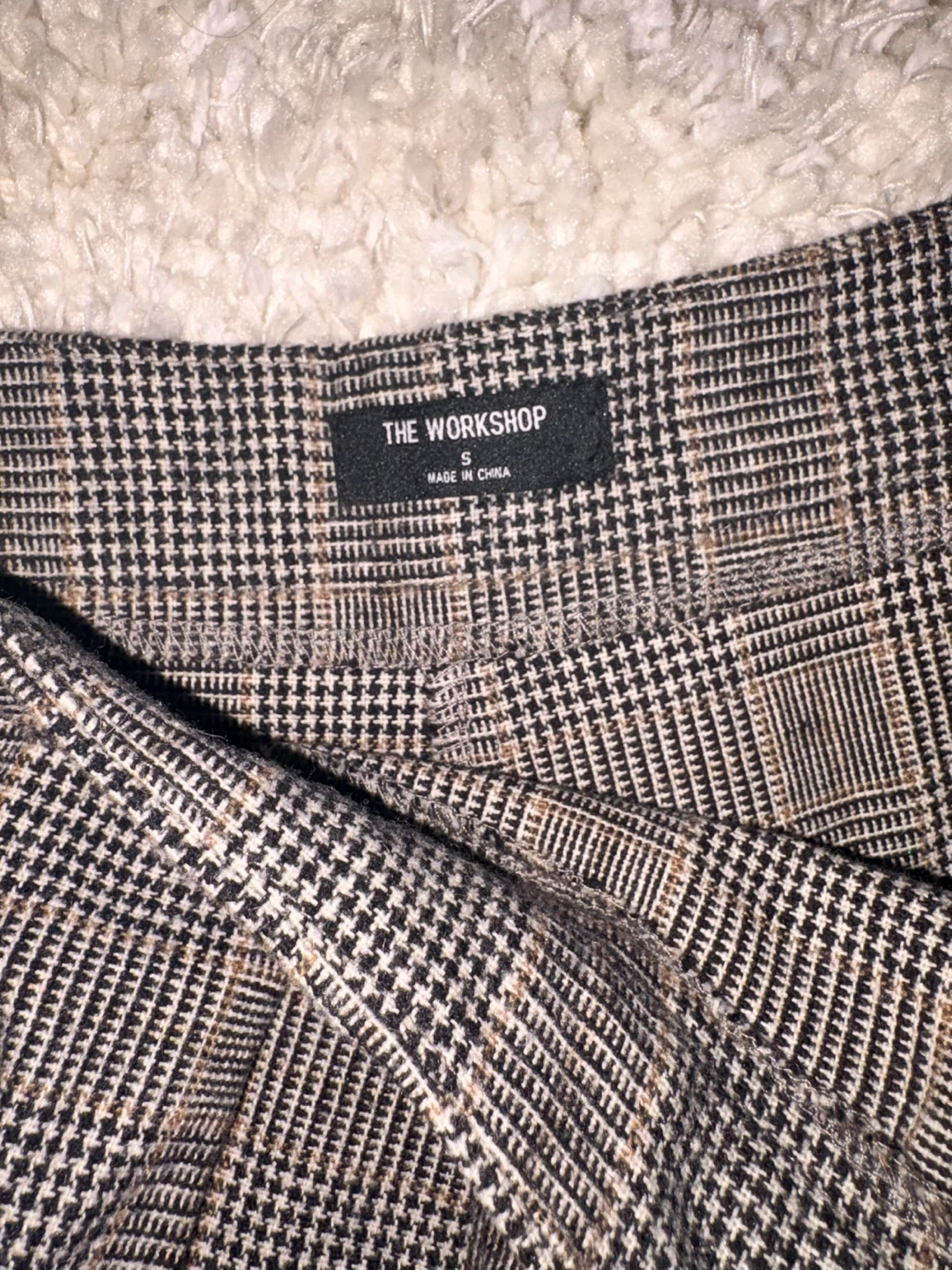The Workshop Plaid Blazer and Shorts Set Size S - photo 5