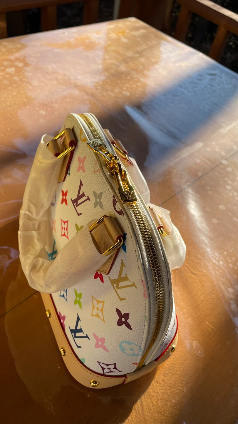 Louis Vuitton Alma BB Monogram Multicolore White - photo 2