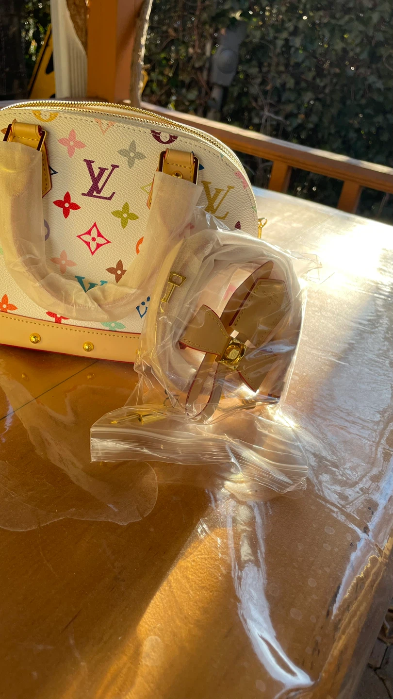 Louis Vuitton Alma BB Monogram Multicolore White - photo 4
