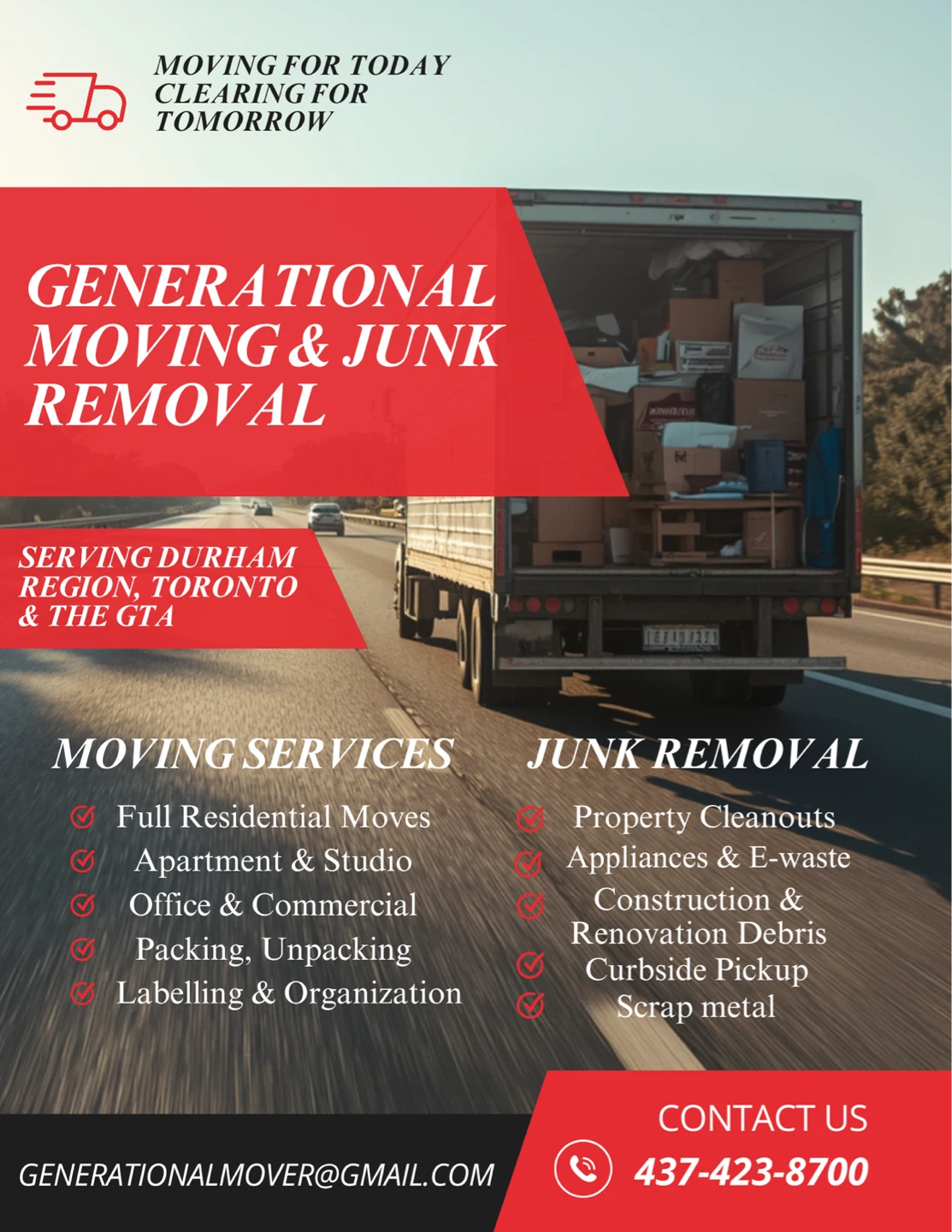 Generational Moving & Junk Removal Services