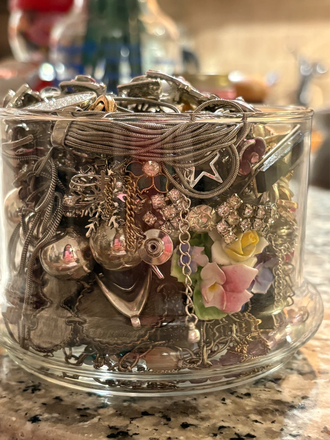 Assorted Costume Jewellery Jar - photo 2