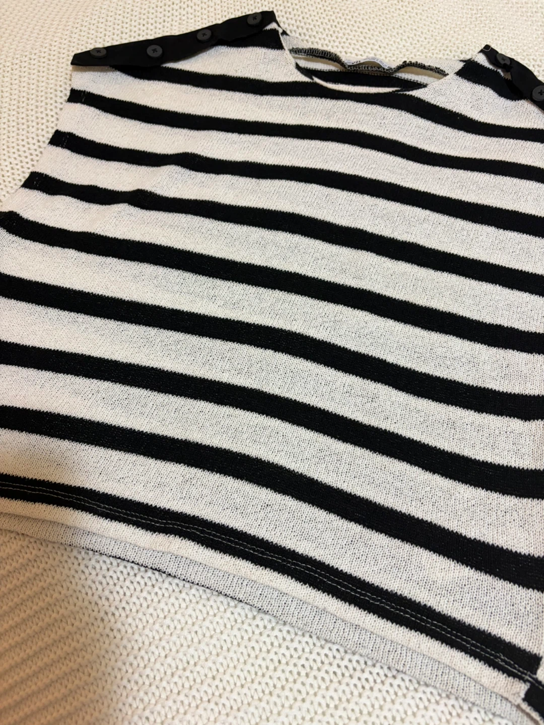 Zara striped top - New - photo 2