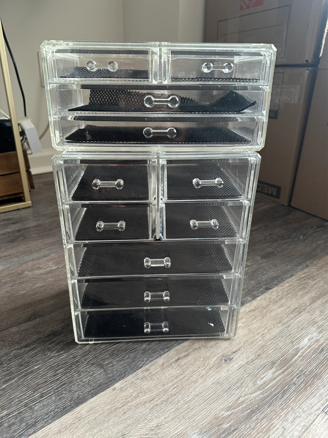 Clear Acrylic Makeup Organizer Drawers - photo 2
