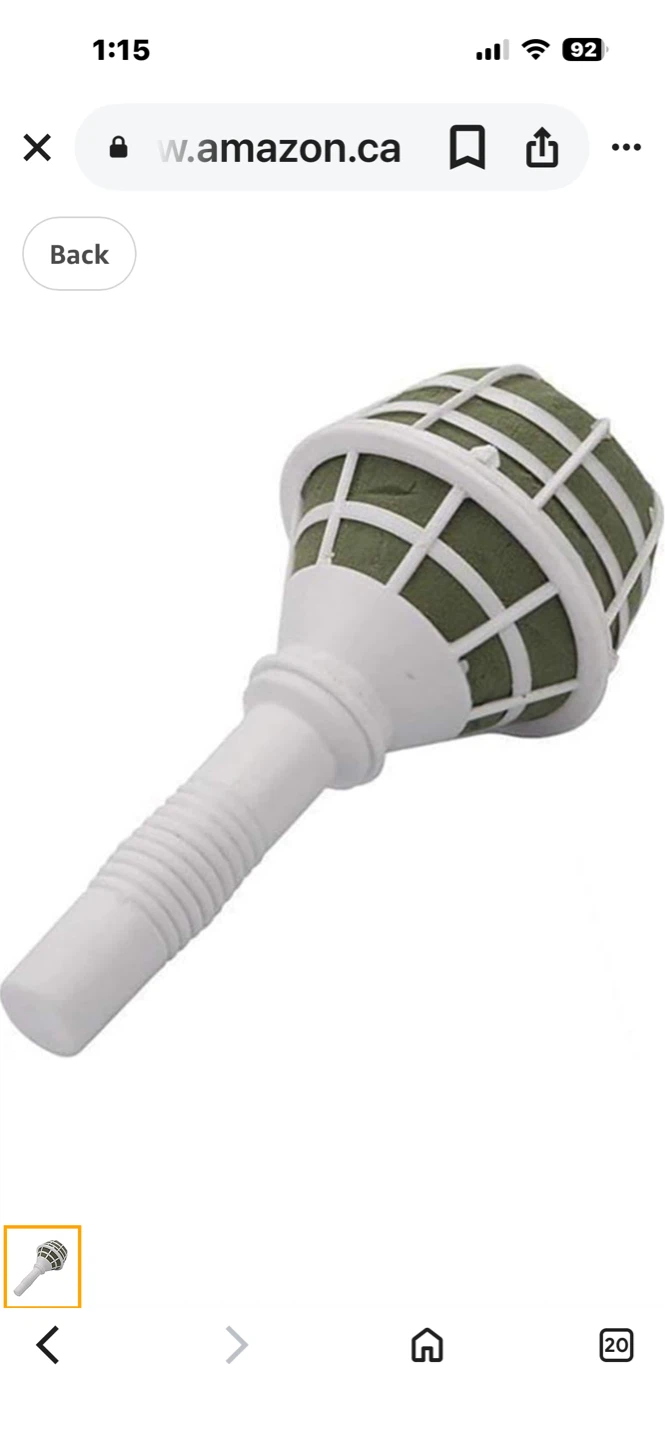 Floral Foam Holder Bouquet Basket with Handle (Set of 6) - photo 2