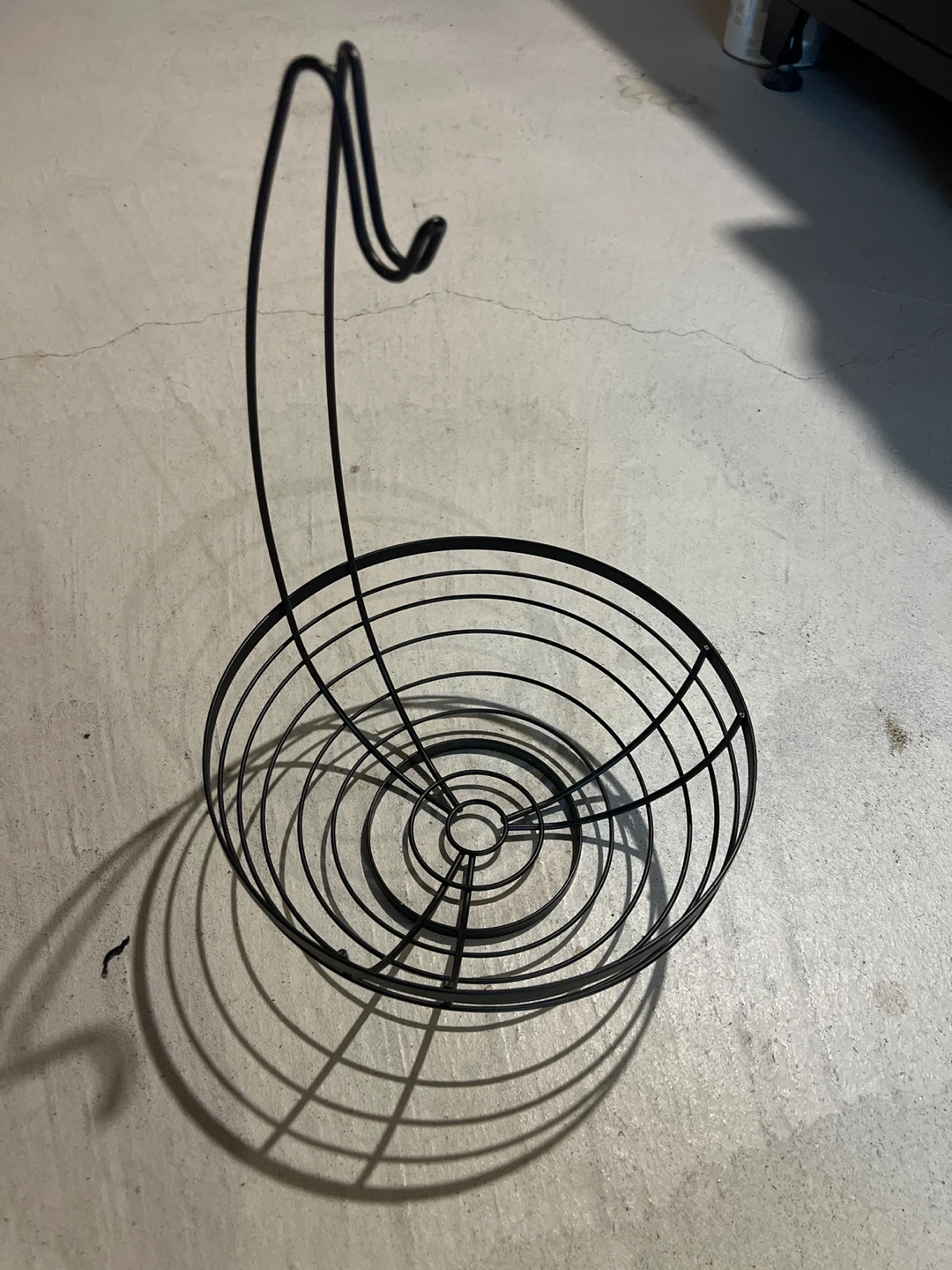 Black Wire Hanging Basket